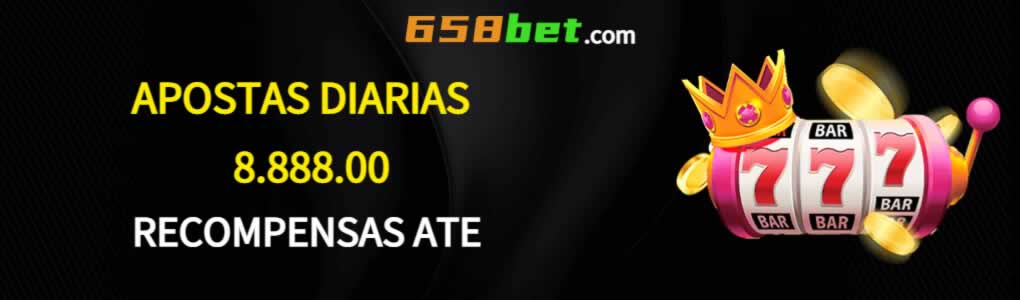 Aposta com cartao de credito